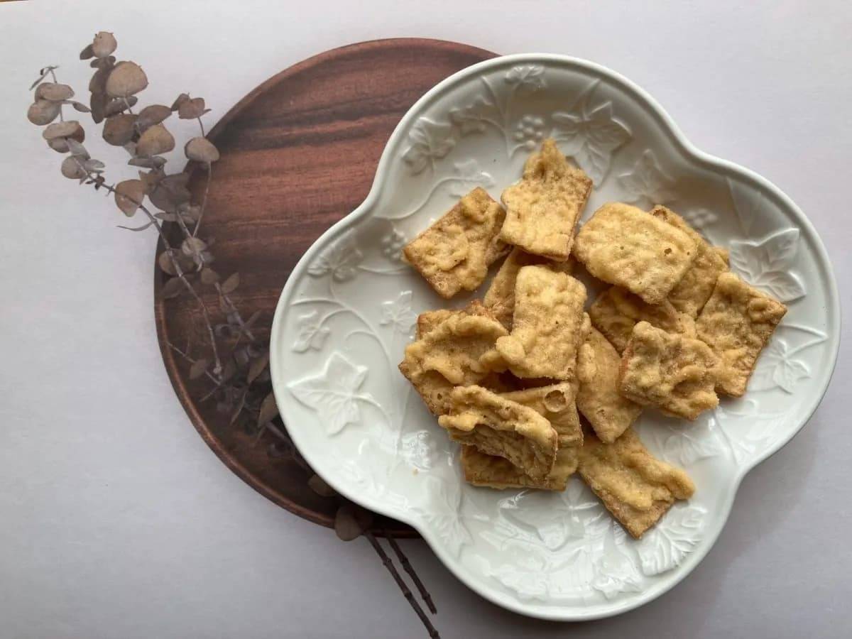 ダイソーまるか食品 イカ天瀬戸内れもん味 20g−３