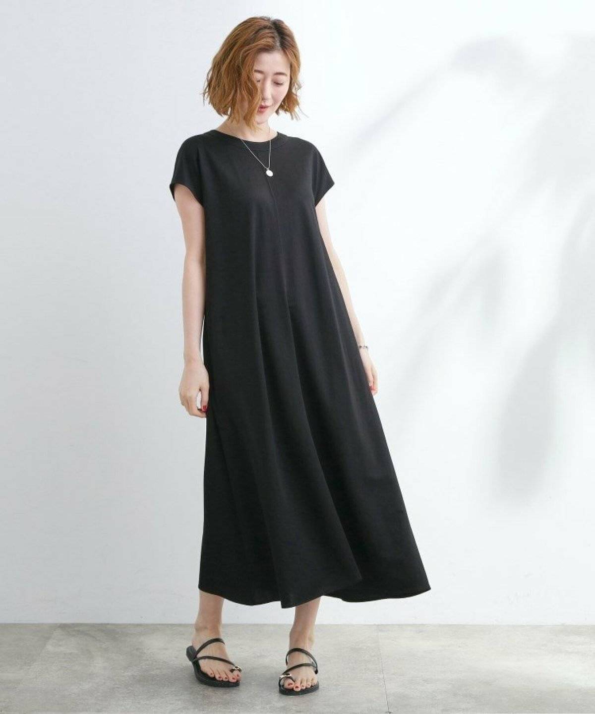 grove モクロディフレンチスリーブワンピース