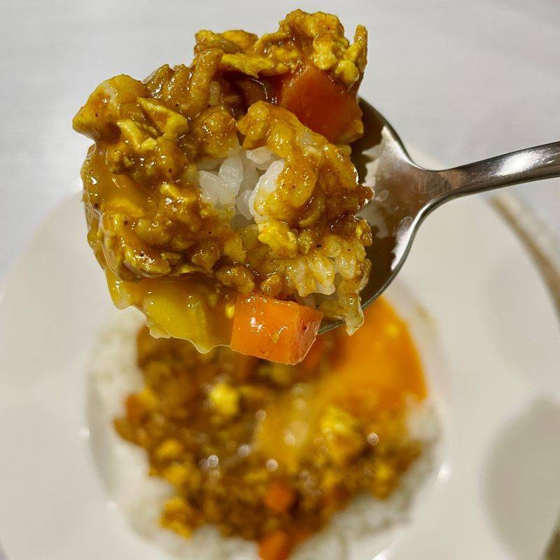 JA全農の「フライパンでドライカレー」のレシピ