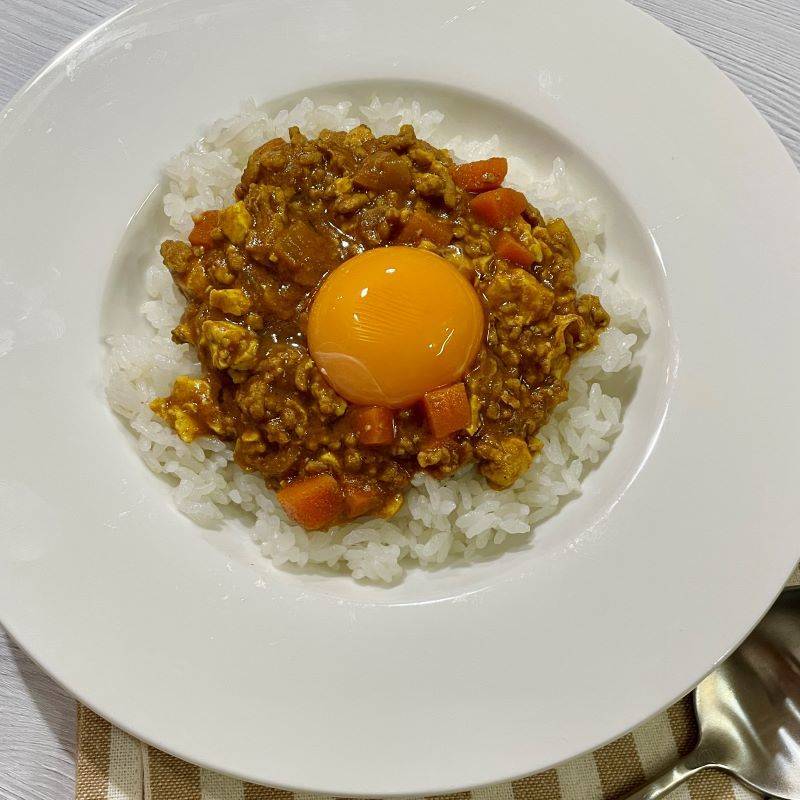 JA全農の「フライパンでドライカレー」のレシピ