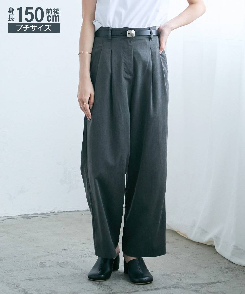夏の体型カバーパンツ