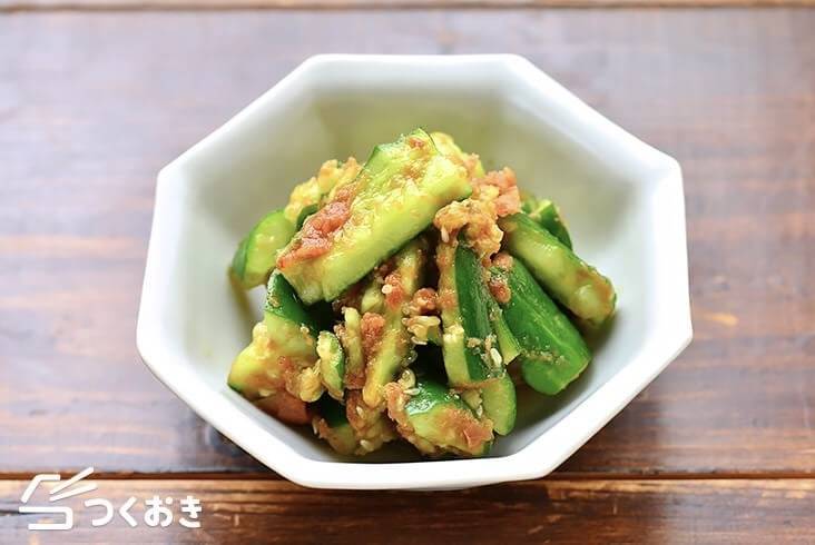 最高に簡単な「きゅうり」の作り置きおかず
