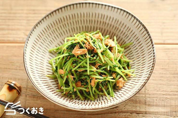 ツナ缶の速攻作り置きおかず