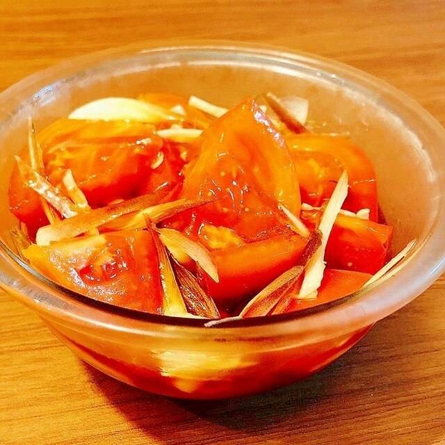 5分でできるトマトの作り置きおかず