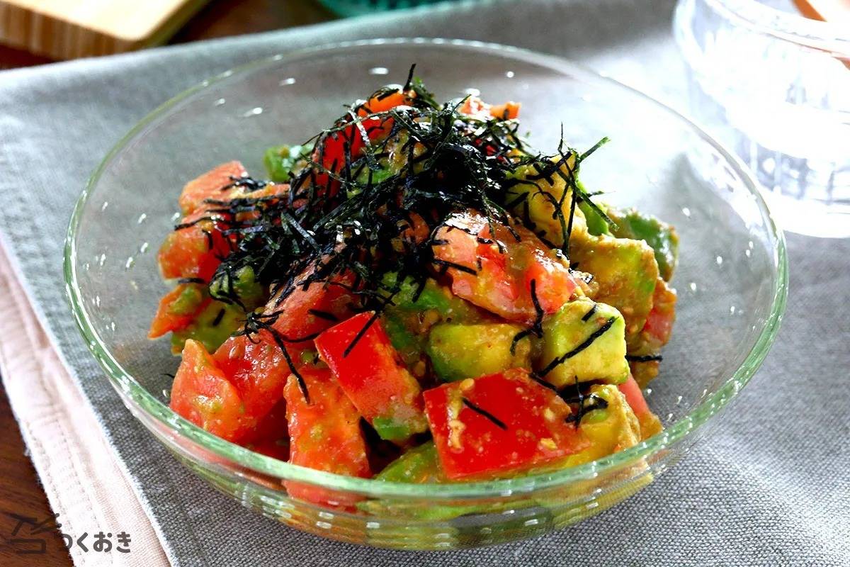 5分でできるトマトの作り置きおかず