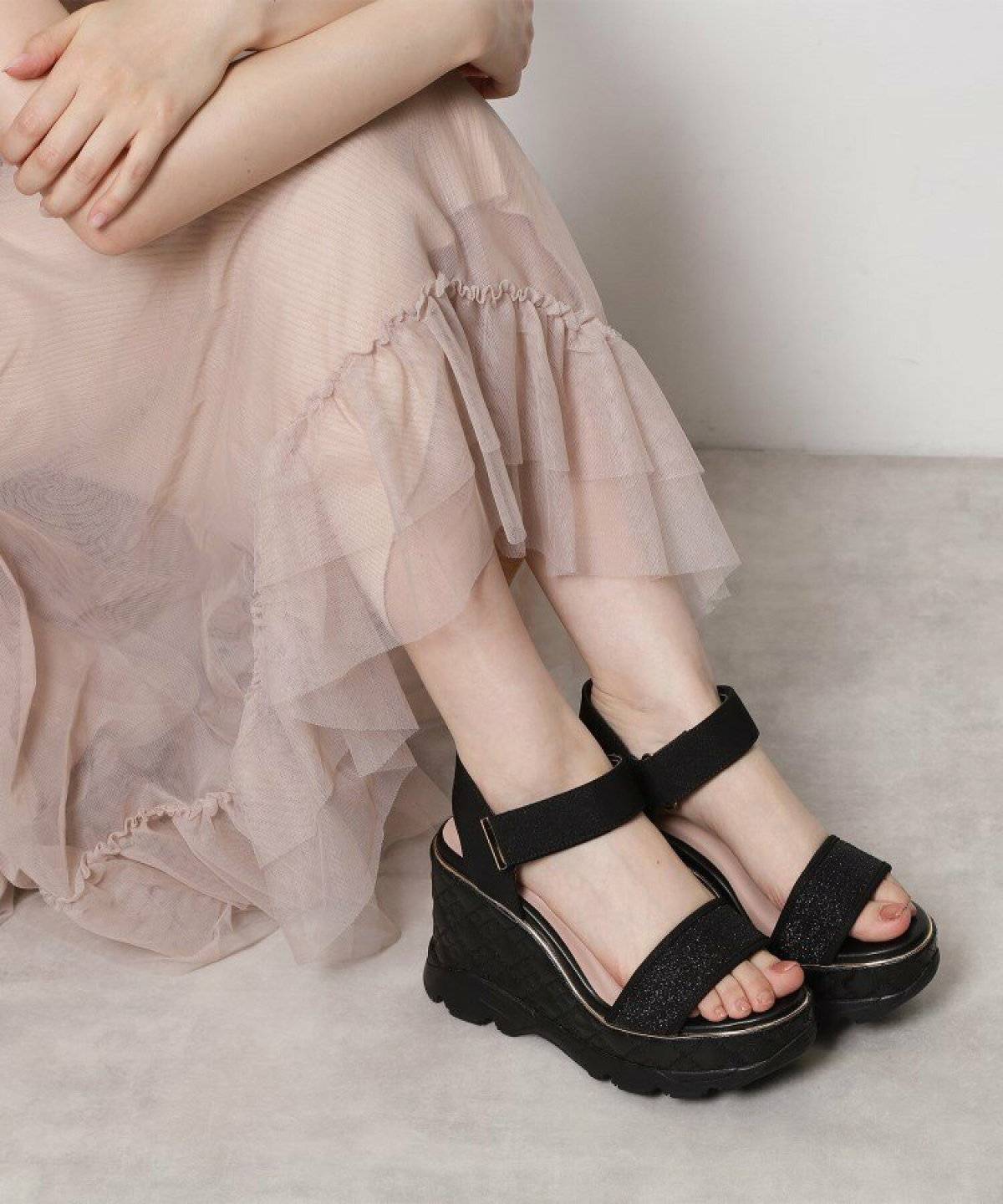 ESPERANZA キルティングウェッジソールスポサン