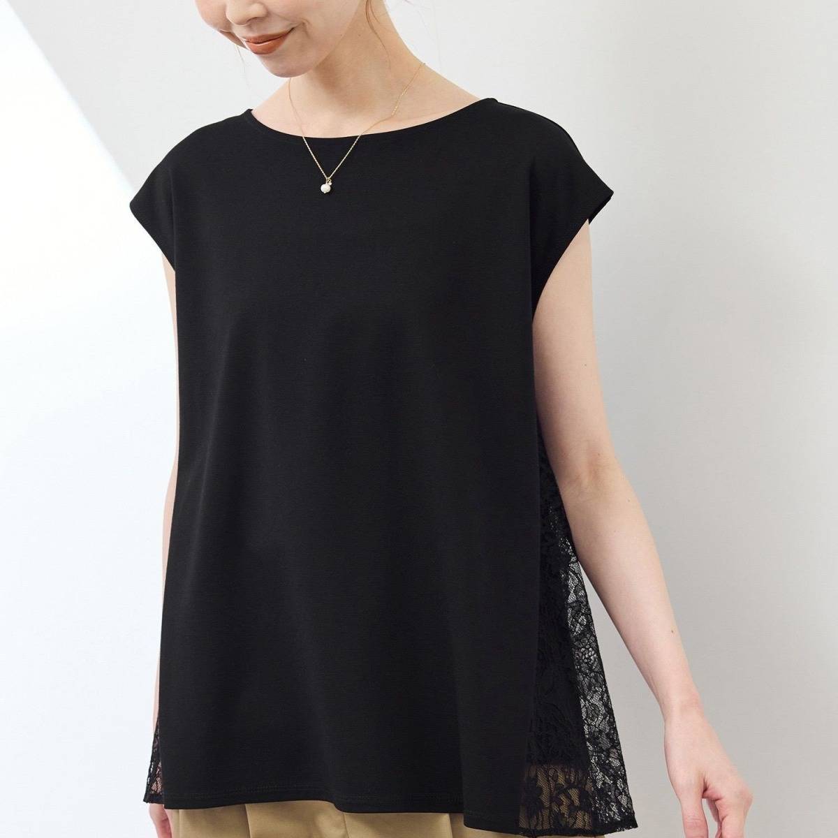 ROPE’ PICNIC レースドッキングカットトップス