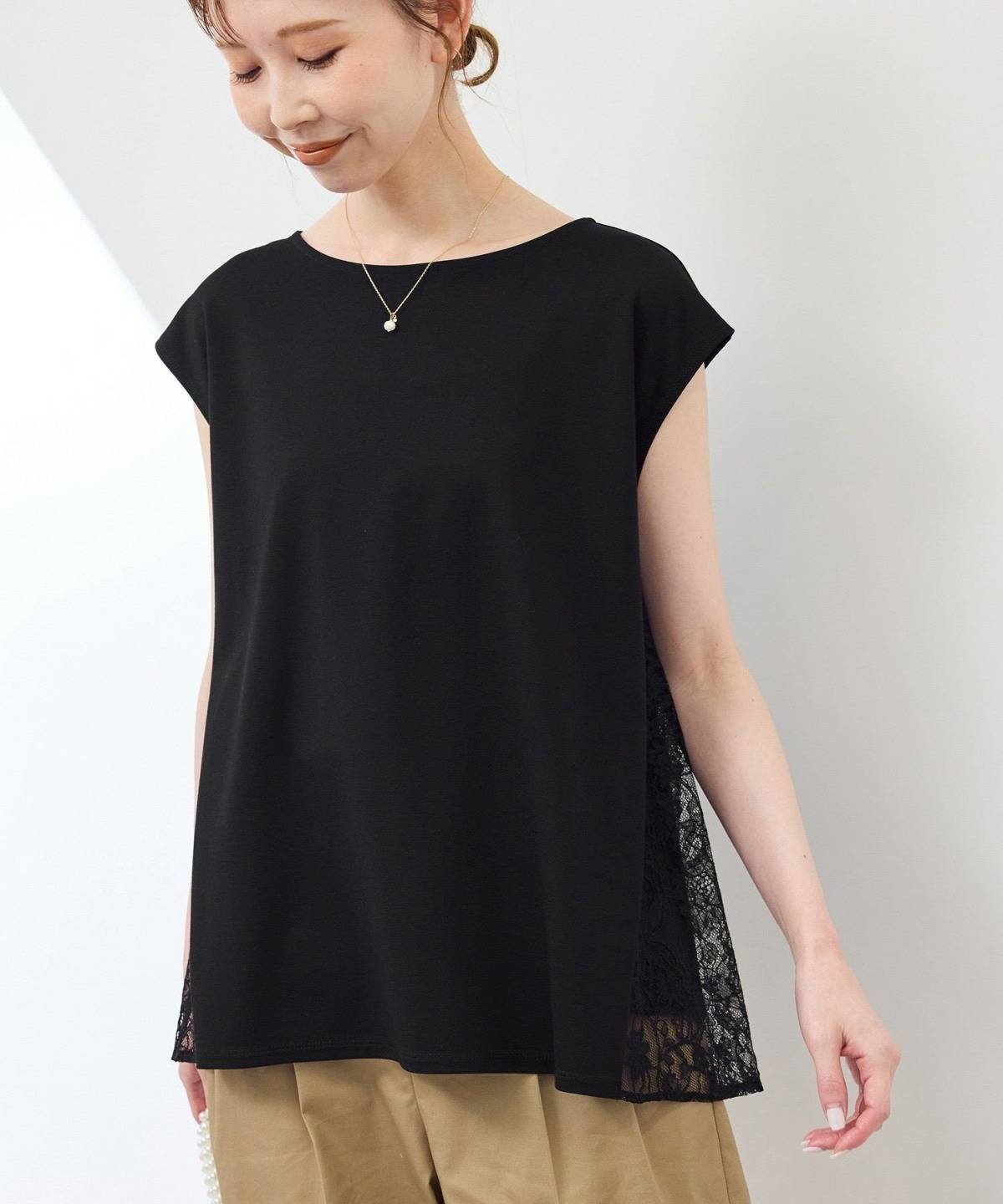 ROPE’ PICNIC レースドッキングカットトップス