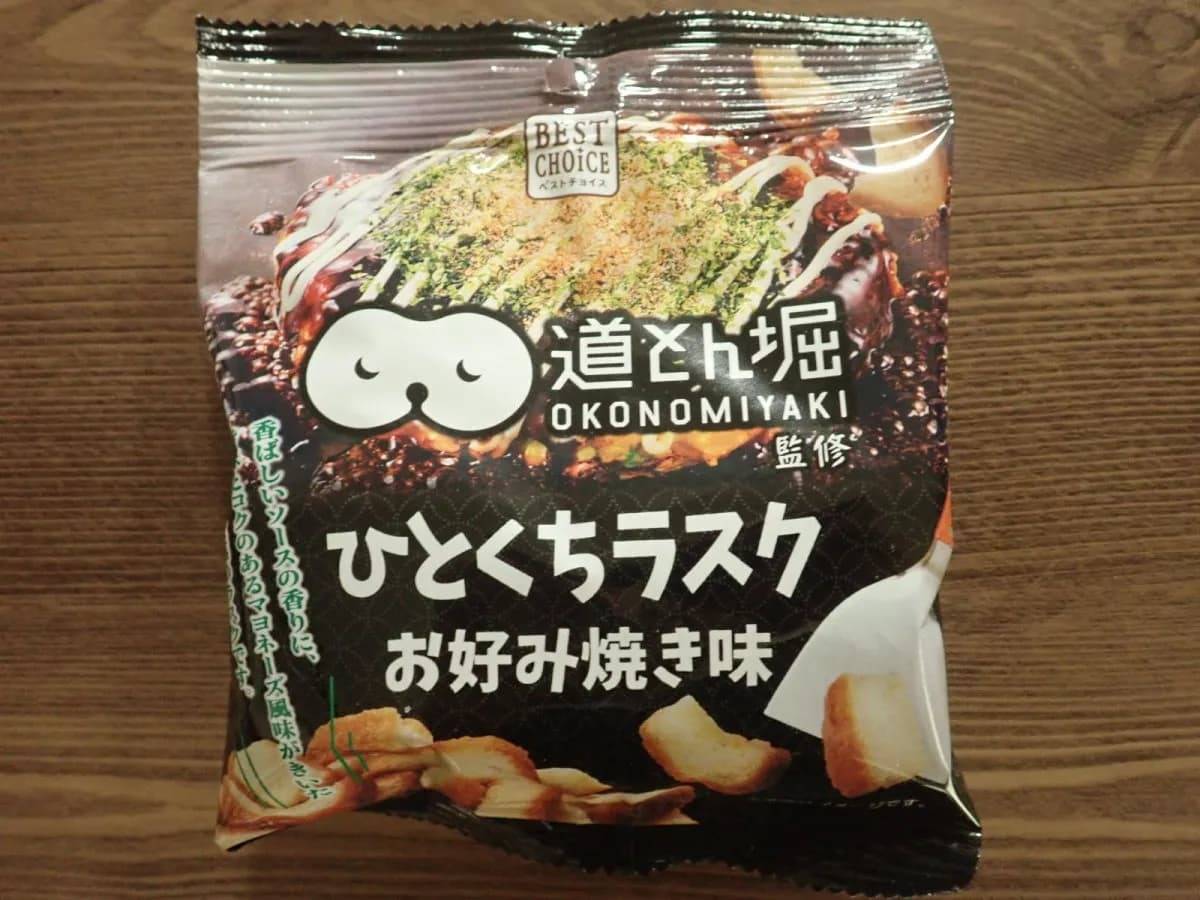 ダイソークリート 道とん堀ひとくちラスクお好み焼き味 35g−１