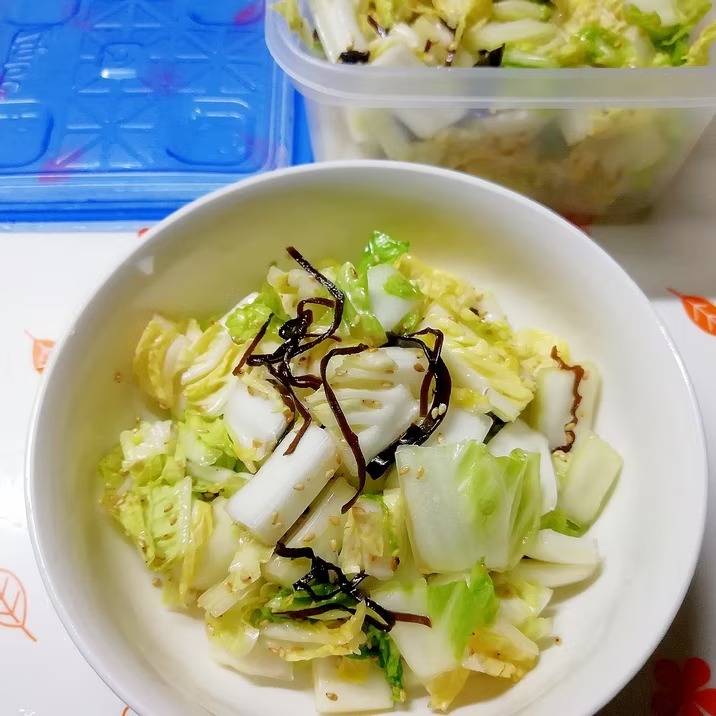 「塩こんぶ」の悪魔系作り置きおかず