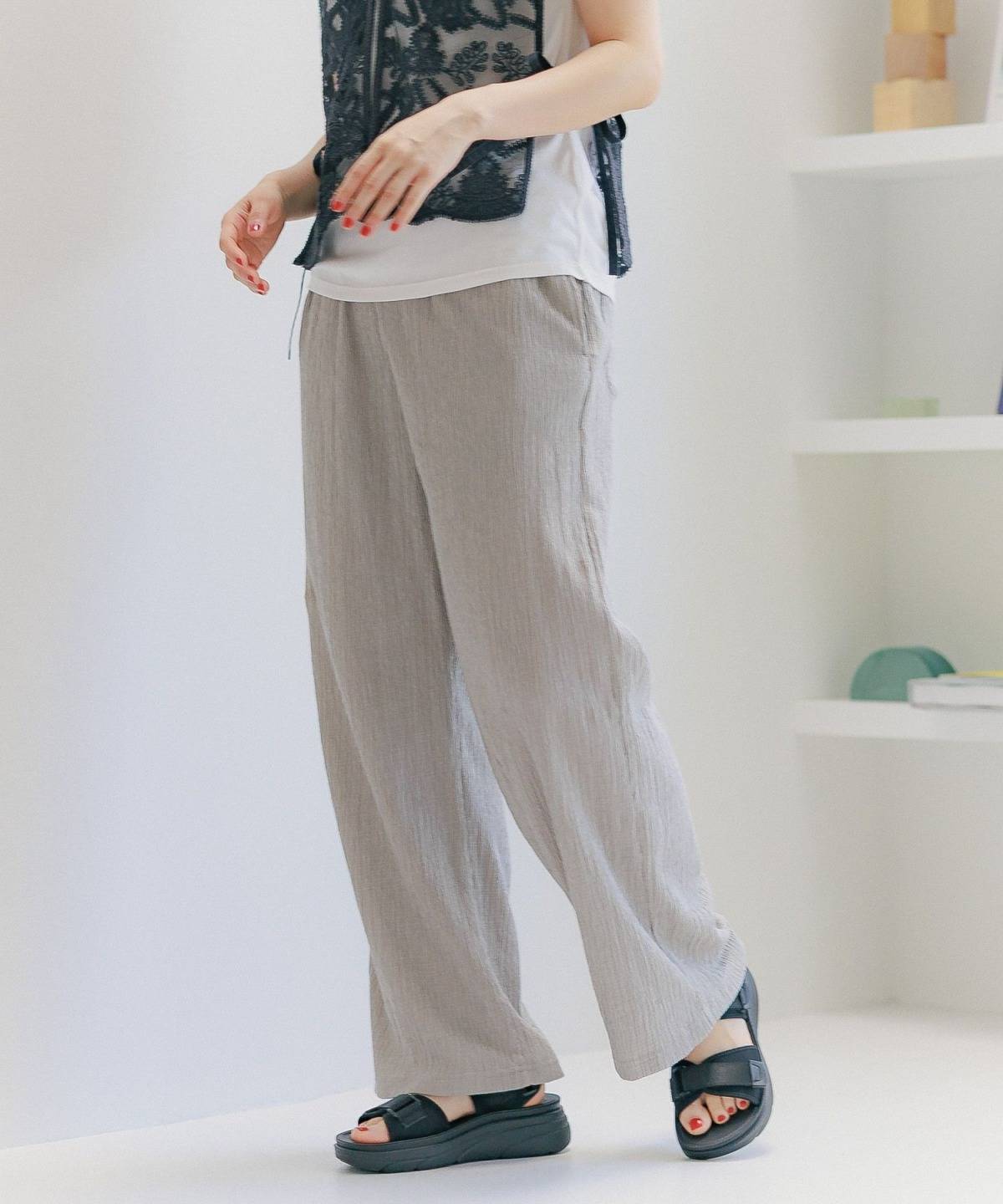 着回しできる夏パンツ