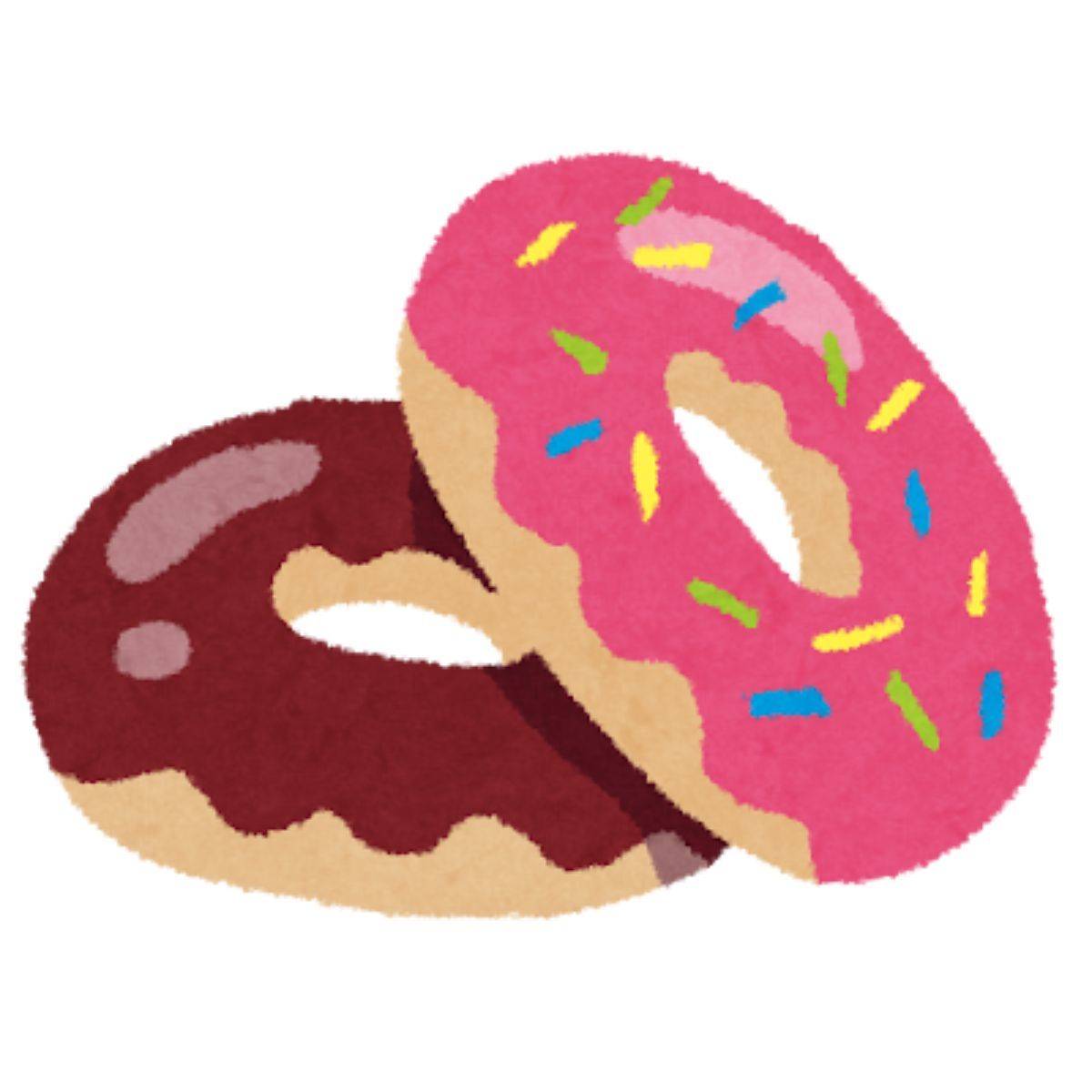 ドーナツのイラスト