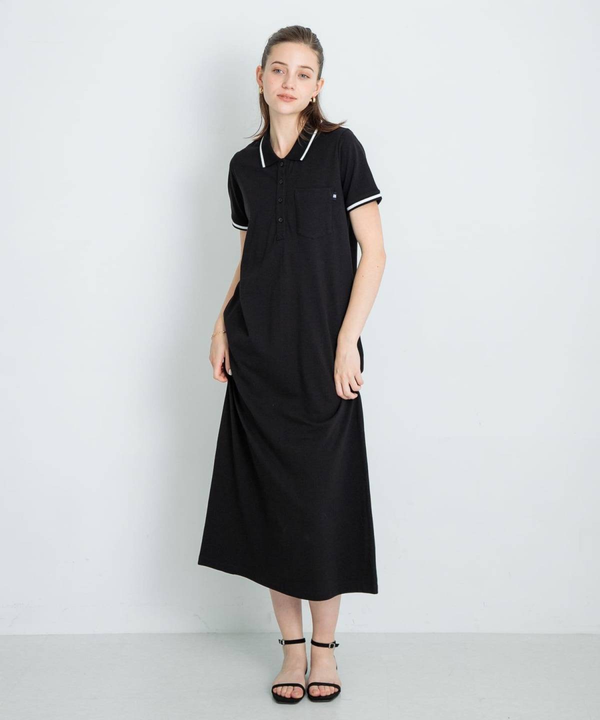 Sonny Label 接触冷感カノコポロワンピース