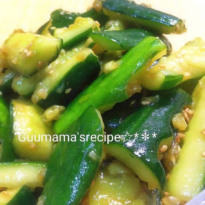 5分で作る「きゅうり」の作り置きおかず