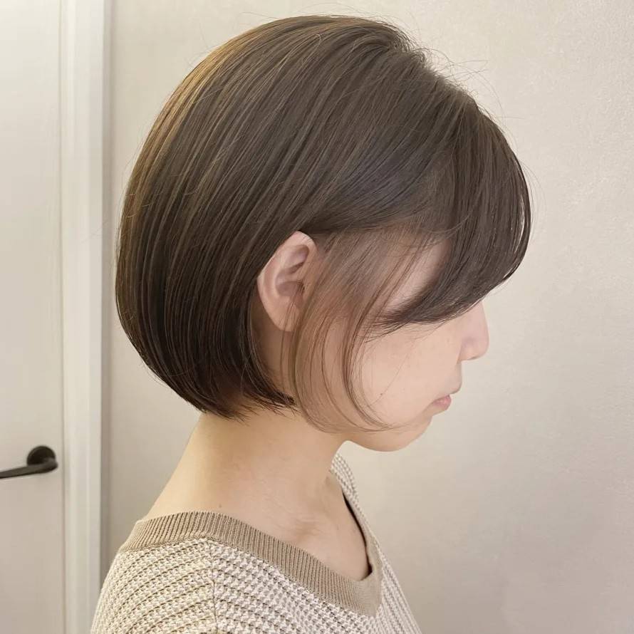 オリーブ×インナーカラー