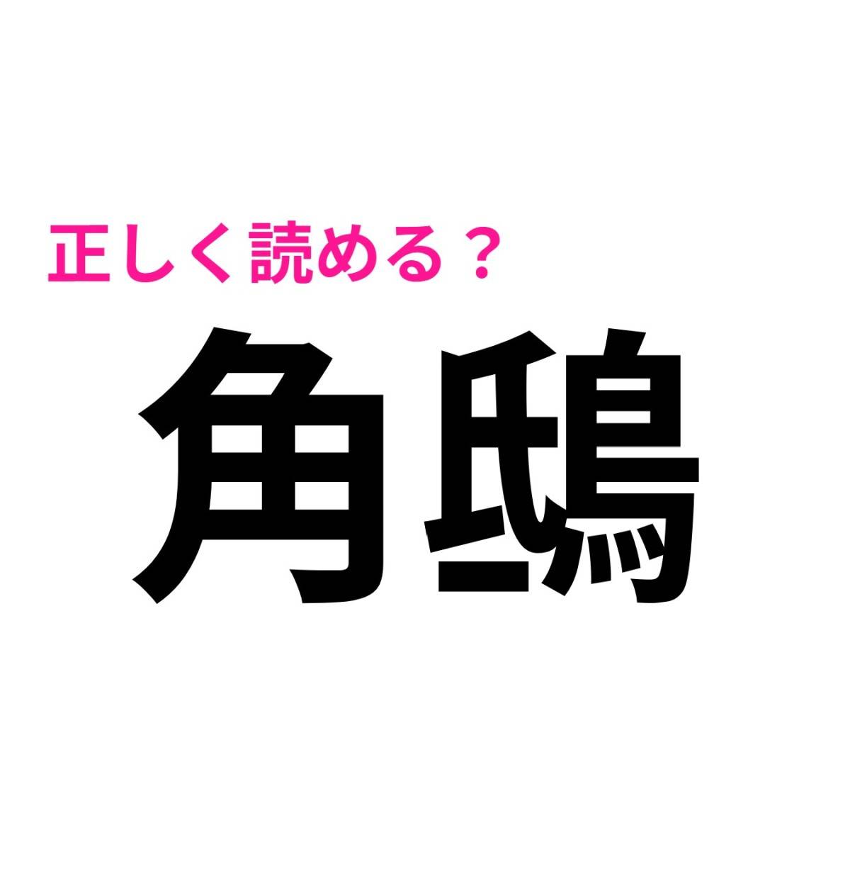角鴟