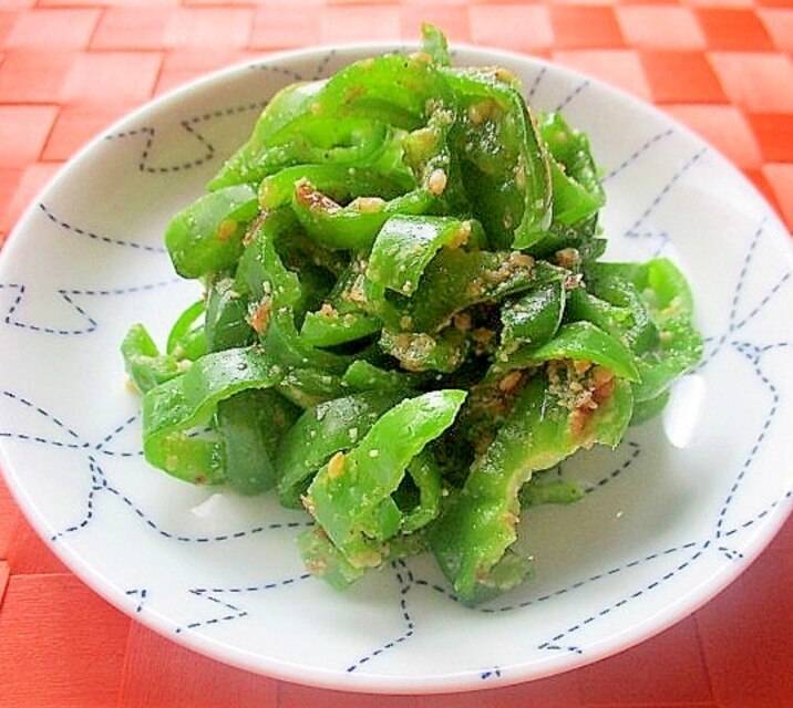 ピーマンのズボラ作り置きおかず
