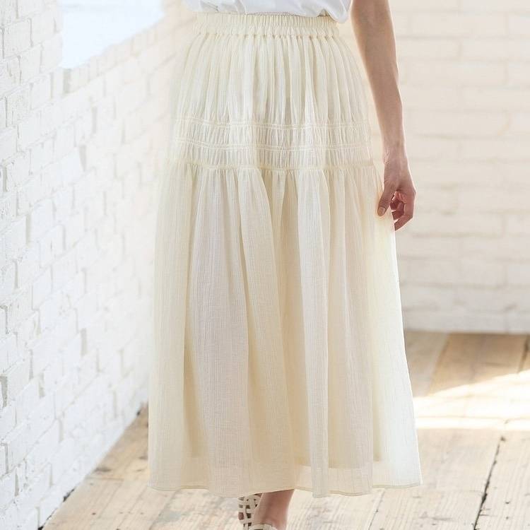 Honeys夏の好印象なスカート