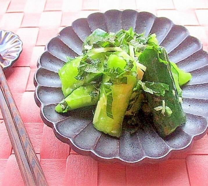大葉の瞬殺作り置きおかず