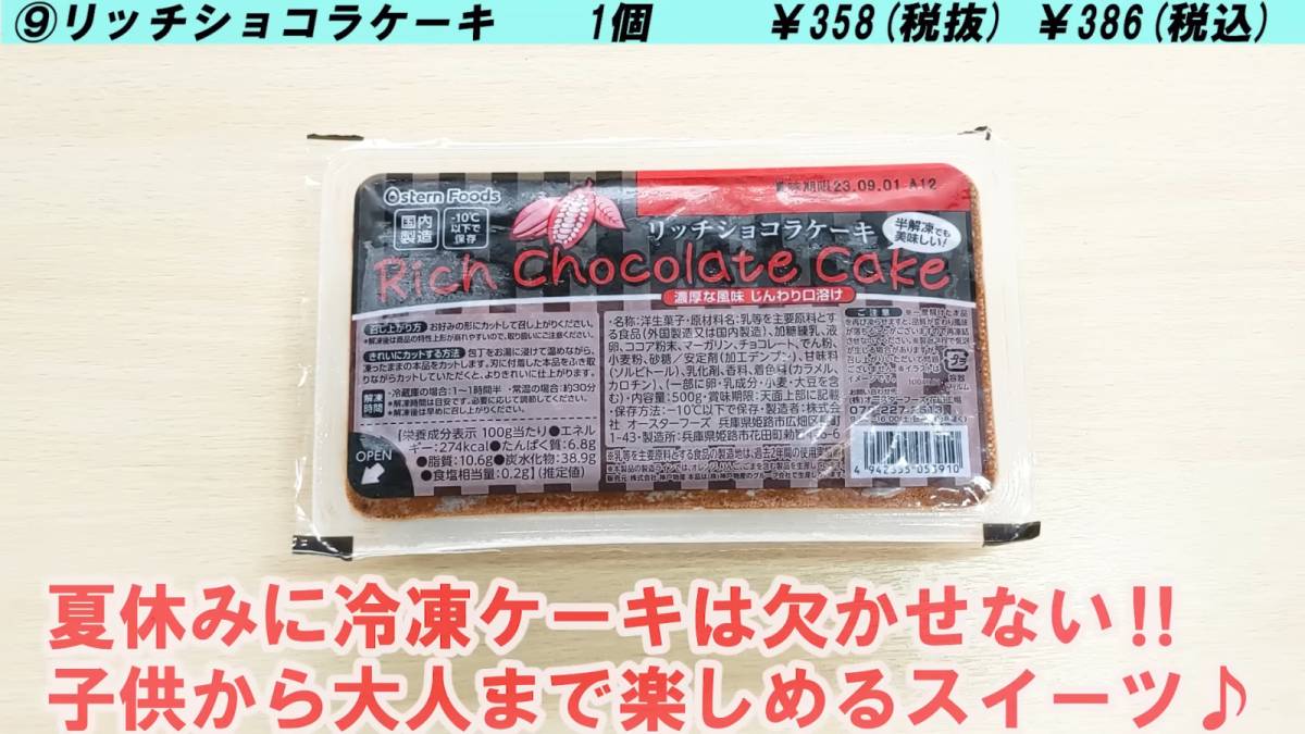リッチショコラケーキ