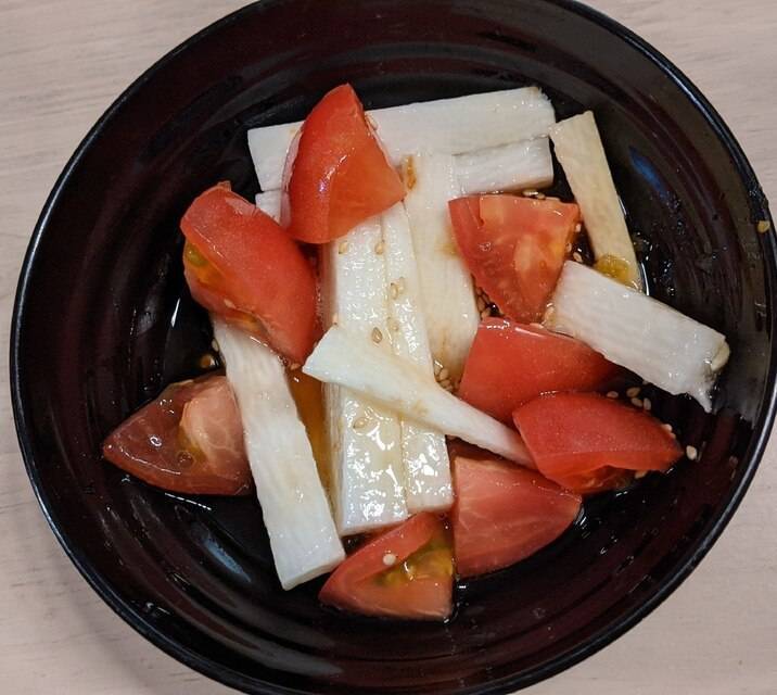 最高に簡単なトマトの作り置きおかず