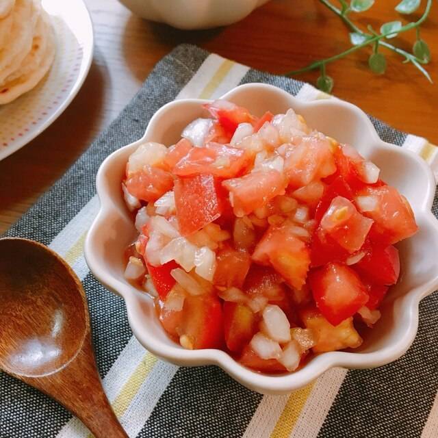 最高に簡単なトマトの作り置きおかず