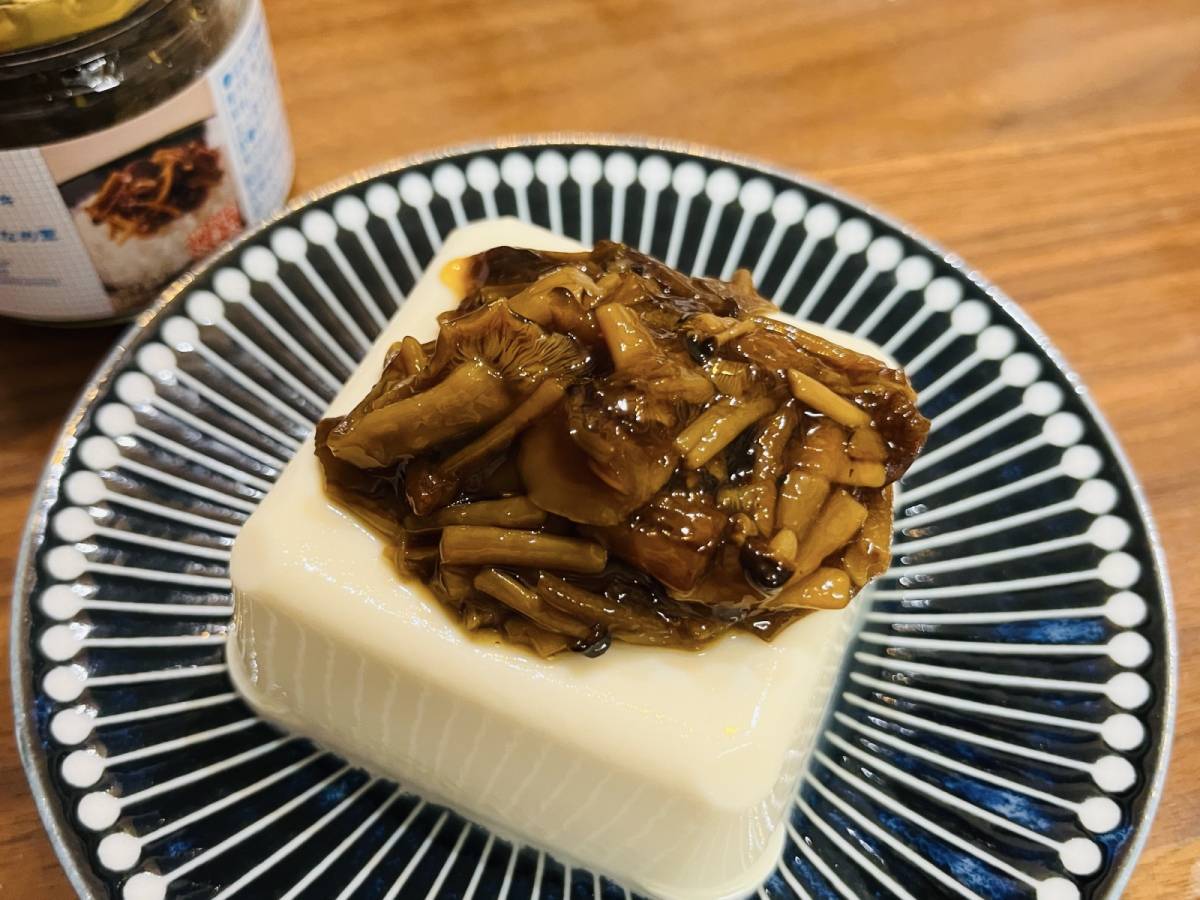 ごはんはもちろん、豆腐とも相性抜群！
