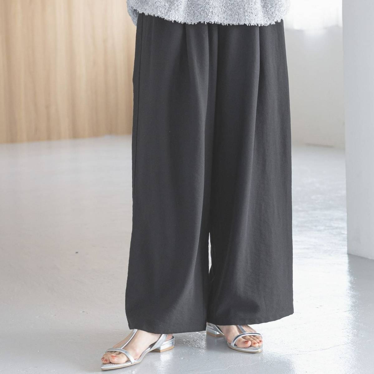 痩せて見える夏パンツ