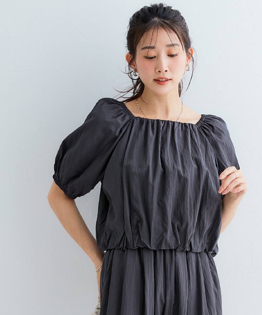 低身長向け夏の華奢見えトップス