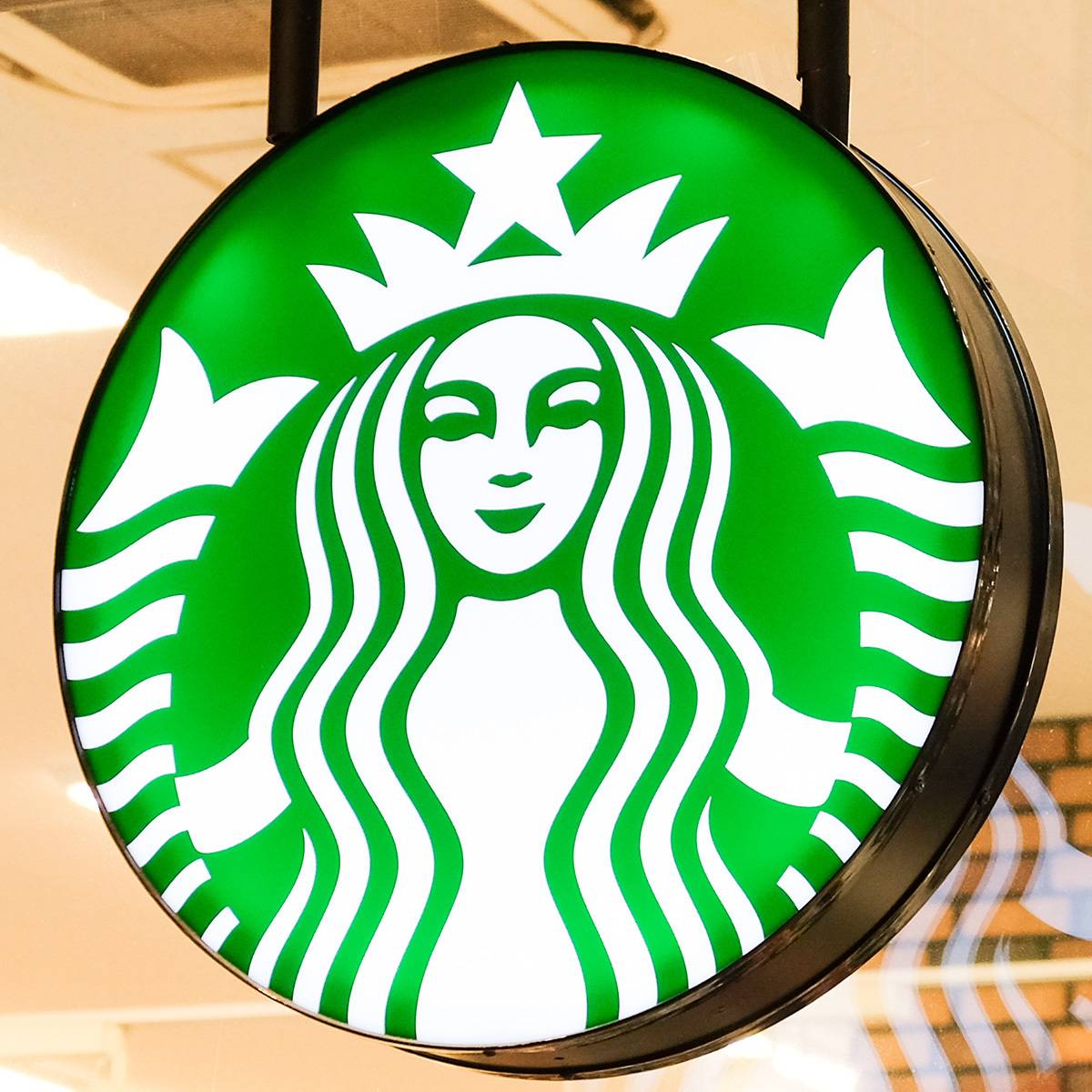 スターバックスコーヒーの看板