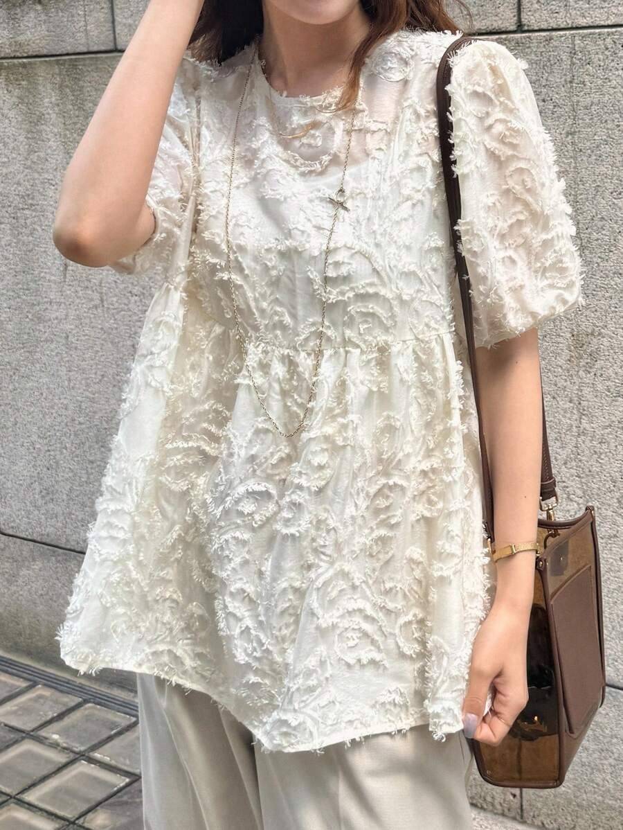 SHEIN夏の華やかブラウス