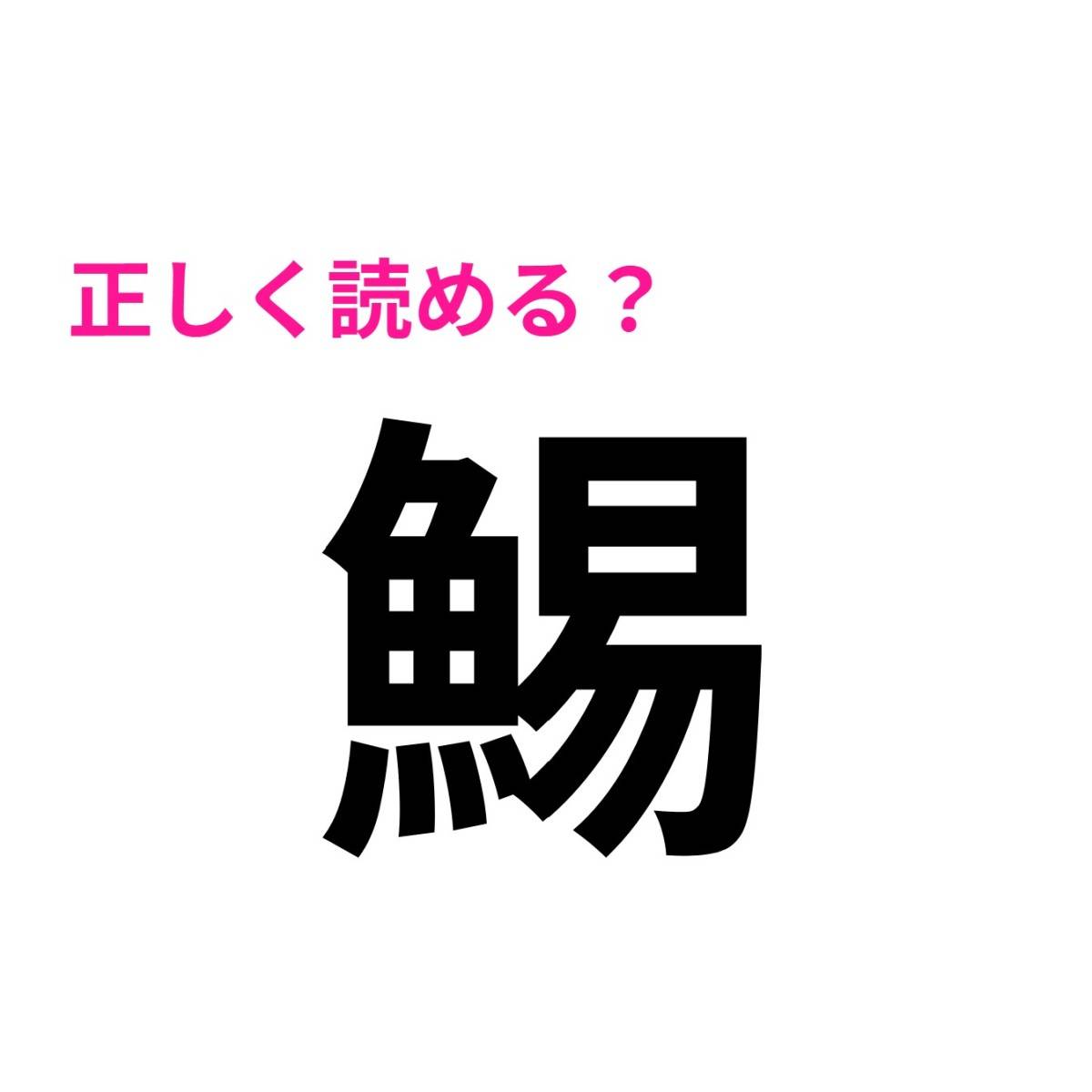 鯣