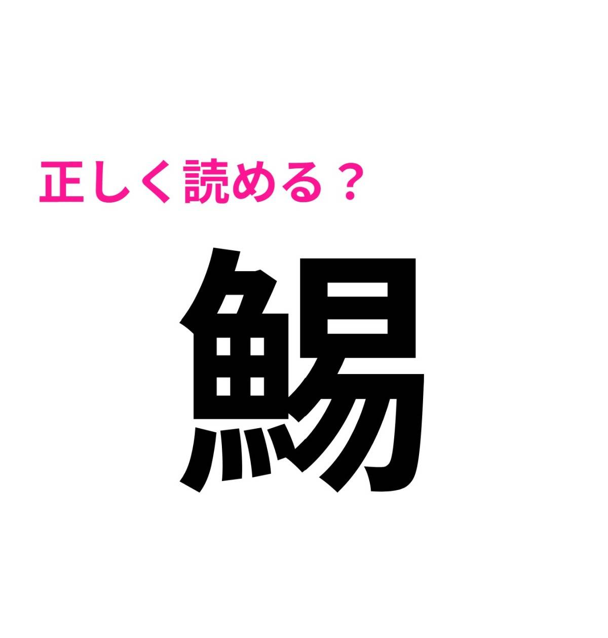 鯣