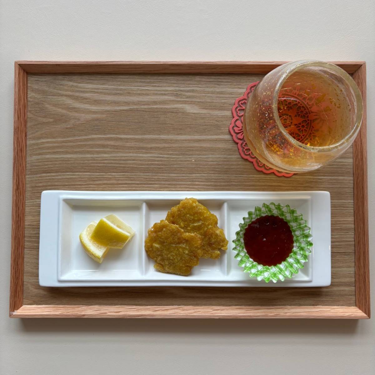 いなば公式の「カレー風味♪揚げないツナ豆腐ナゲット」のレシピ