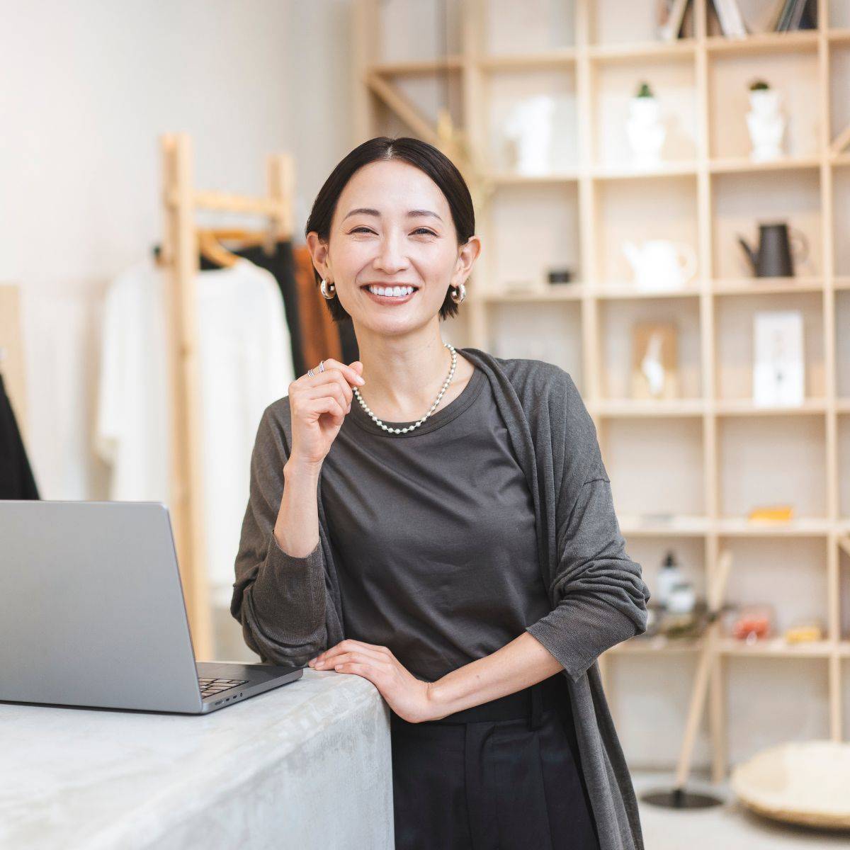 接客業の女性