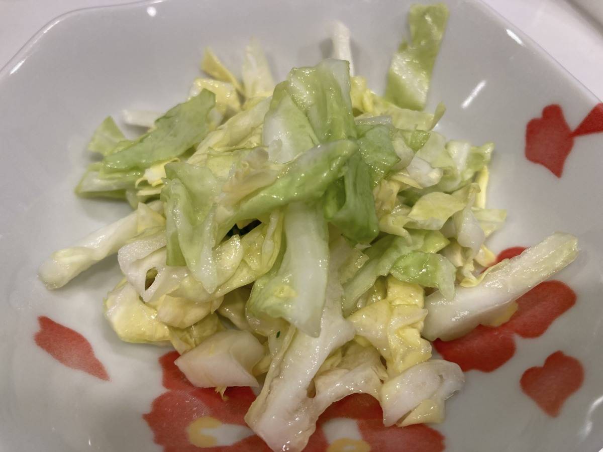 キャベツの浅漬け
