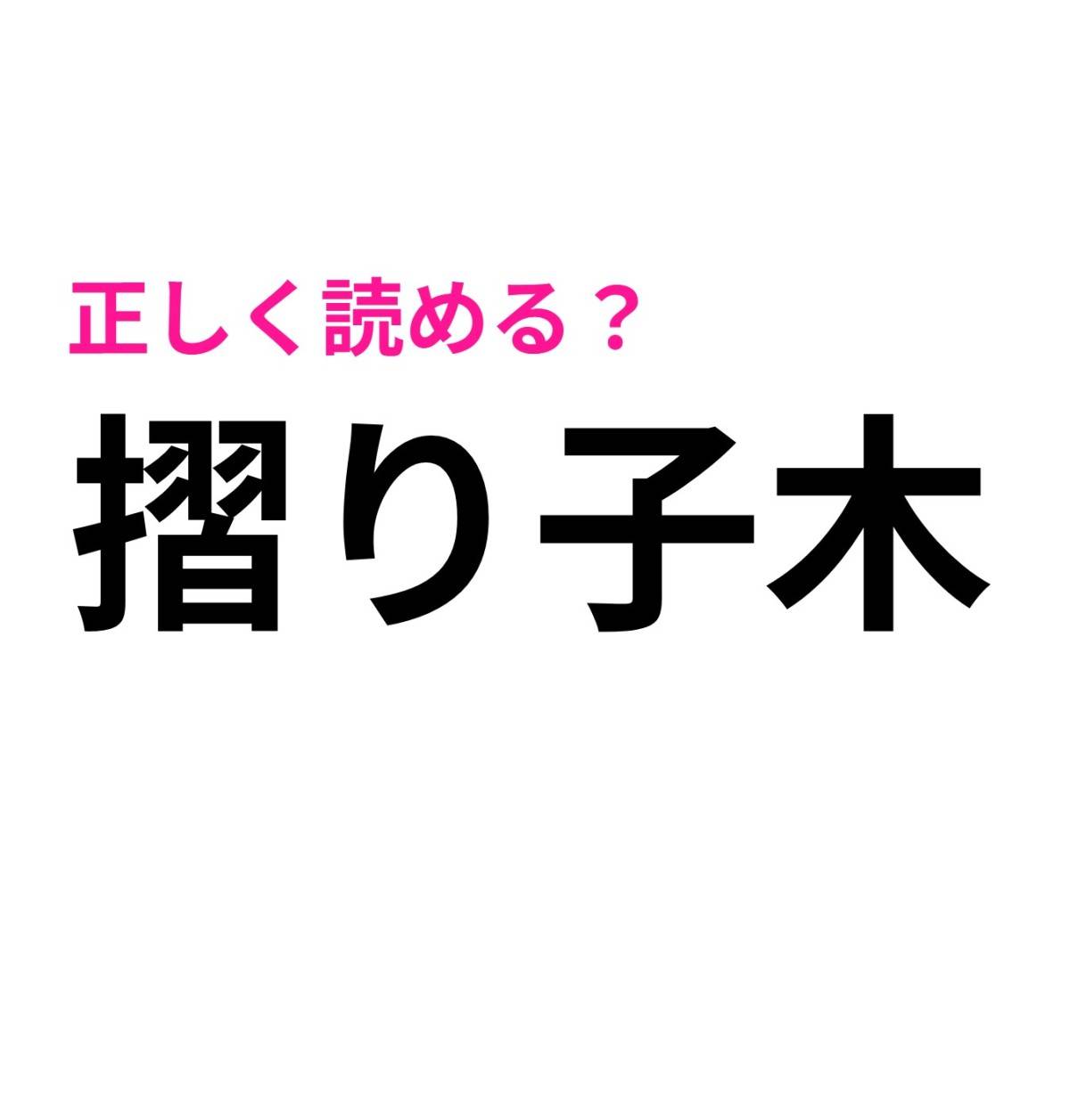 摺り子木