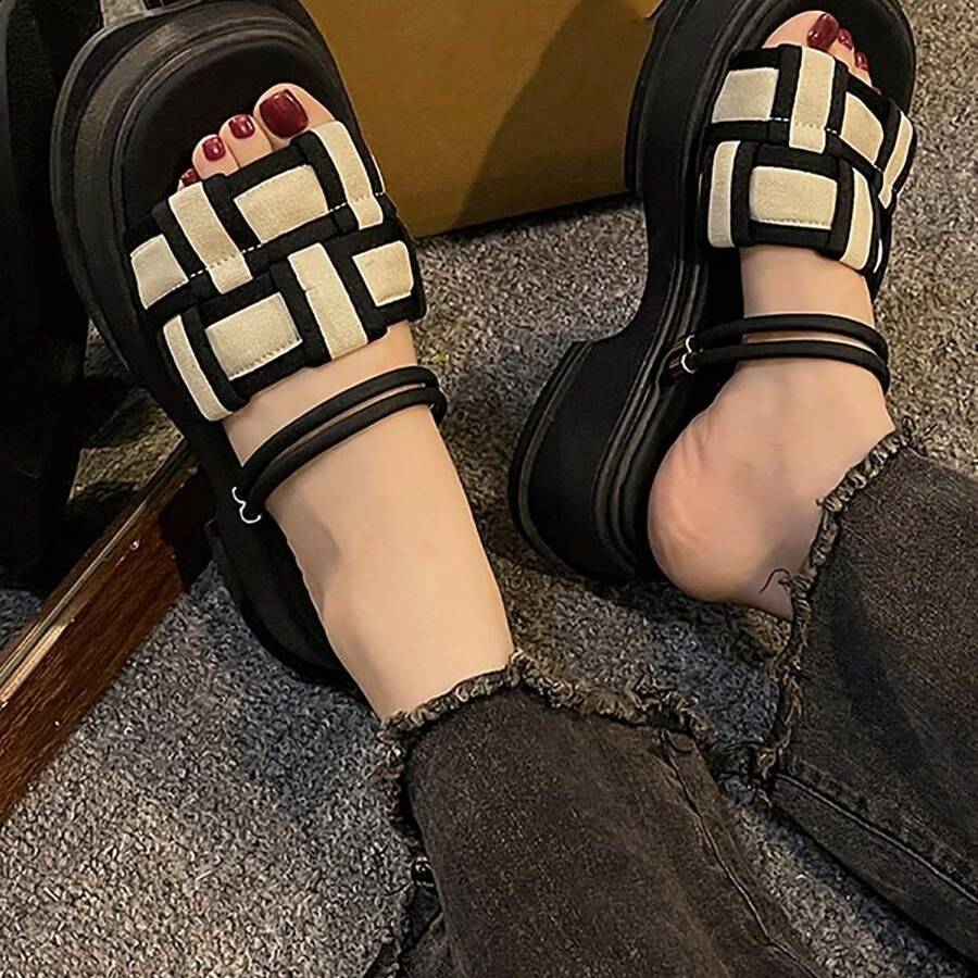 SHEIN ウェッジサンダル