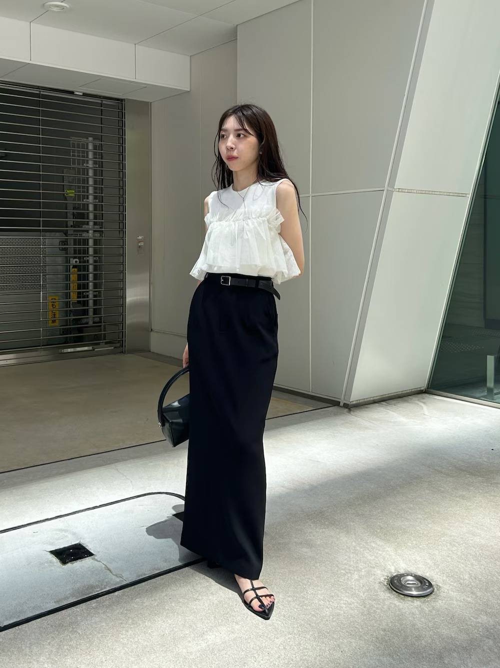 重ね着風デザインのトップスを主役に♡