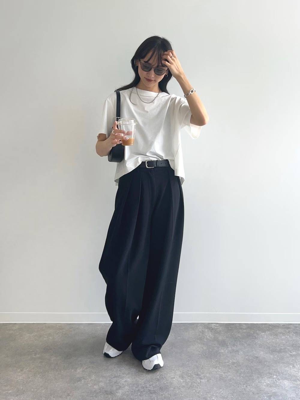 Tシャツもパンツもゆるっと着るのが◎