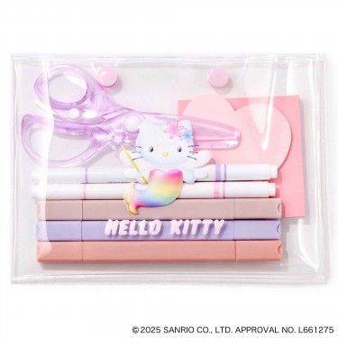 8/8発売！涼しげで夏っぽい！2点セットが嬉しいキティの「ポーチ