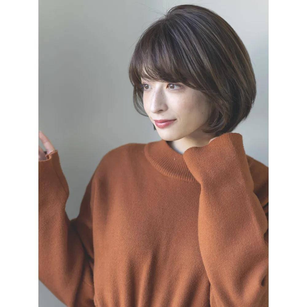 大人のくすみパープル