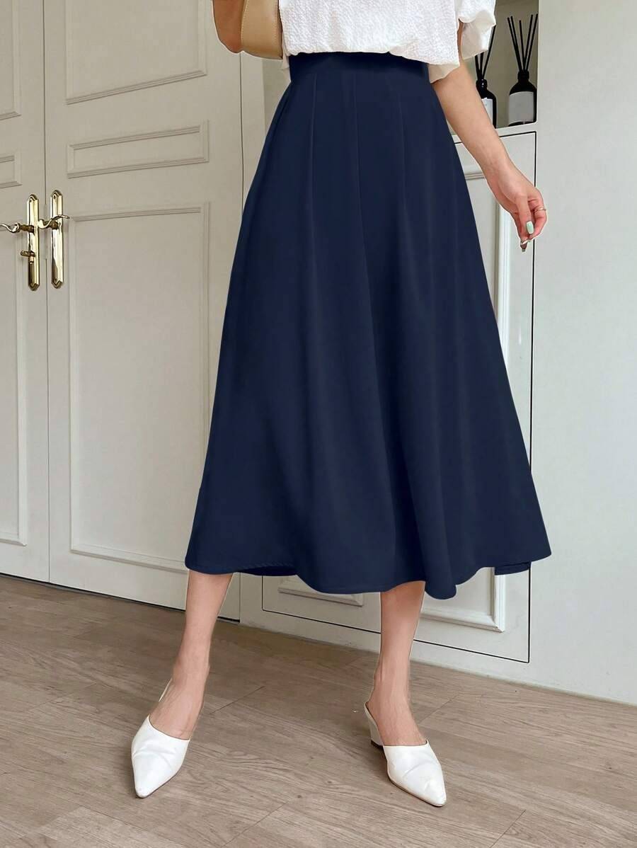 SHEIN8月の高見えスカート