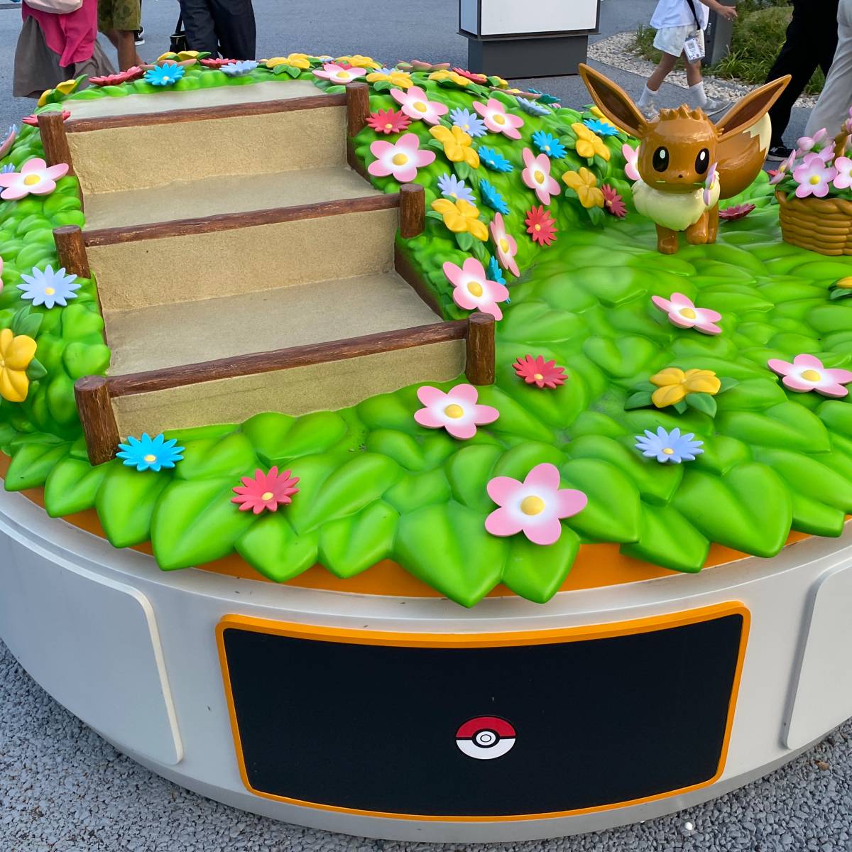 「大阪・関西万博」会場内でみつけたポケモン