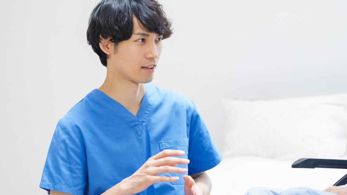 介護士の男性