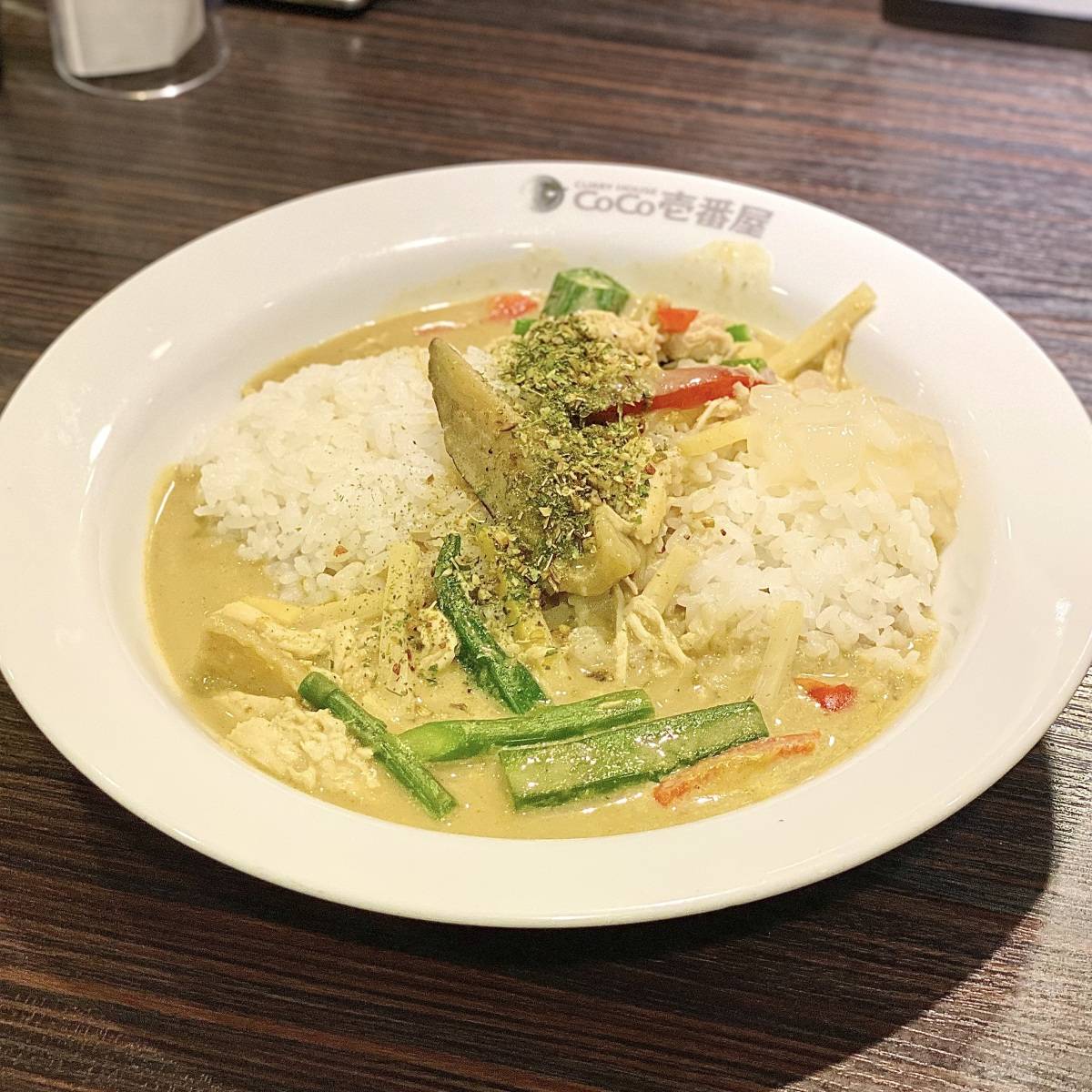 カレーハウスCoCo壱番屋の「グリーンスパイスカレー」