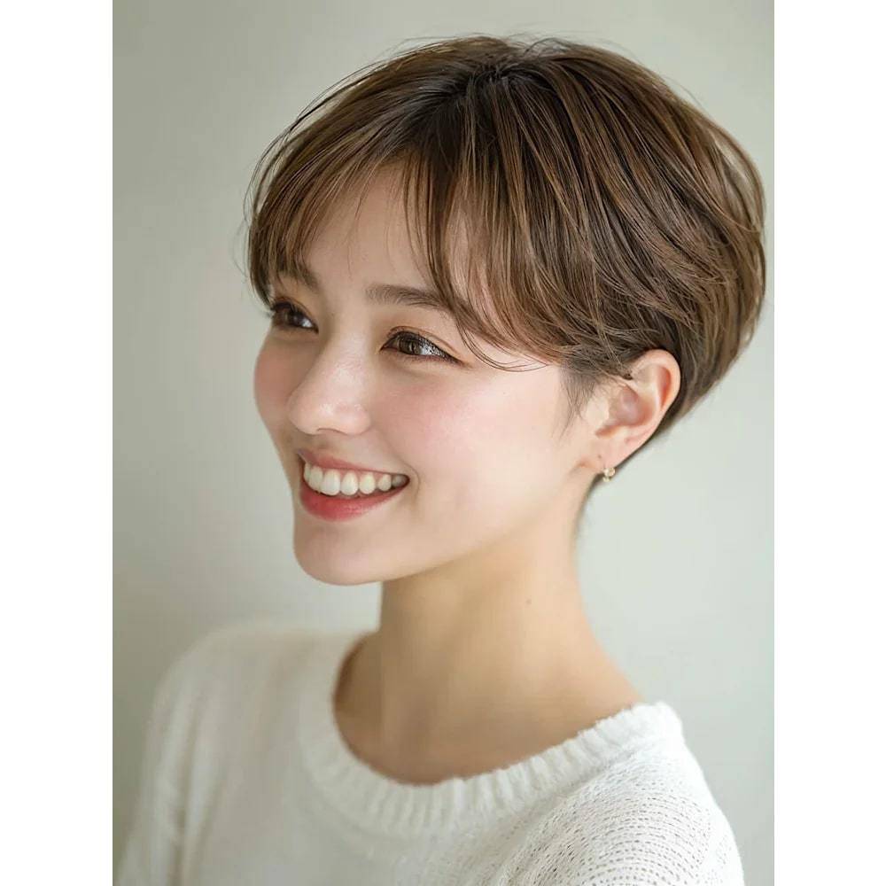 上重心な立体ショート