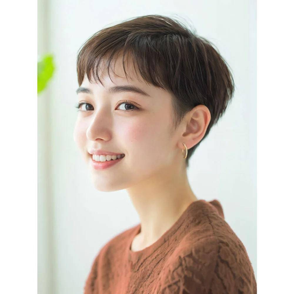 上重心なベリーショート