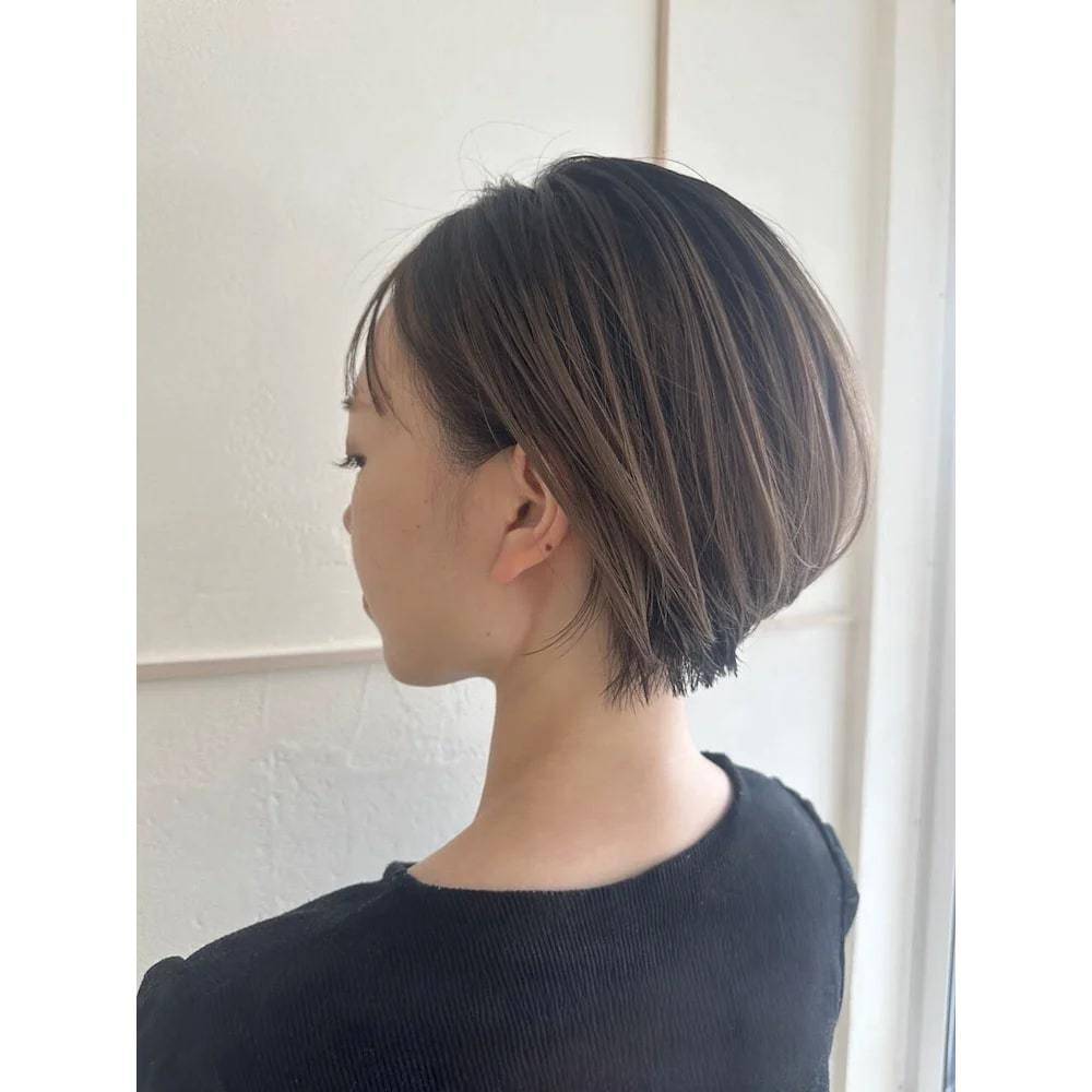 白髪ぼかしバレイヤージュ