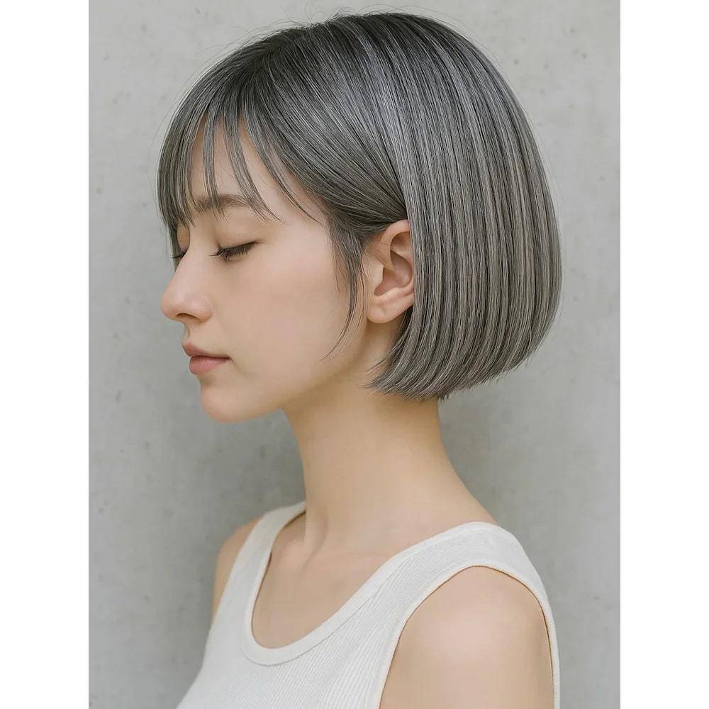 増えても気にならないアッシュグレー